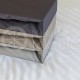 Satin fitted sheets (TAUPE)